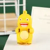 Llavero Colgante de Muñeco Dragón de Leche de PVC de Dibujos Animados Estéreo DIY Colgante para Llave de Coche Colgante para Bolso Accesorios Venta al por Mayor