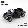 Nossen 1:38 Clásico Retro Vintage Coche Camioneta Aleación Modelo de Coche Juguete para Niños Venta al por Mayor Transfronteriza
