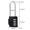 Cerradura de Metal Extendida Cerradura de Contraseña Cerradura Puerta Pequeña Cajón Candado Hb22 Procesamiento de Haz Largo Personalizado Oem