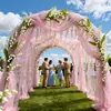 Cortina de Tule Transparente de Peça Única para Arcos de Casamento e Festival, Decoração de Salão, Decoração de Fundo para Festa de Aniversário