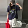 Conjunto de Verão para Meninas 2026 Novo Estilo Infantil Elegante Versão Coreana Roupas de Verão Crianças Médias e Grandes Moda Super Bonito Conjunto de Duas Peças