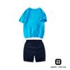 Ropa de Desempeño para Jardín de Infantes Logo Personalizado Opciones Multicolor Manga Corta Shorts Conjunto de Dos Piezas Camisa Publicitaria de Estudio para Niños y Niñas