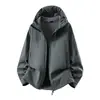Jaqueta Softshell Funcional Quente à Prova de Vento Respirável Confortável Masculina Roupas de Montanhismo ao Ar Livre Roupa Externa