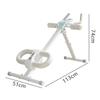 Máquina de Fitness Abdominal, Máquina Multifuncional para Entrenamiento de Músculos Abdominales en Casa, Dispositivo Adelgazante de Vientre, Máquina Perezosa para Embellecer la Cintura, Equipo de Fitness
