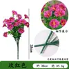 7 Ramas, 21 Flores, Ramo de Gloria de la Mañana de Eucalipto, Flores Artificiales Falsas, Manojo para Decoración de Hogar, Jardín, Exterior, Amazon