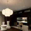 Lámpara de araña de seda para sala de estar italiana, estilo wabi-sabi japonés, sensación de alta gama, adecuada para dormitorio, barra de bar, comedor, casa de huéspedes, lámpara de iluminación estilo crema