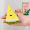 Atacado Modelo de Melancia Simulação Fatias de Melancia Falsas Folha de Videira de Melancia Fruta Fotografia Decoração de Casa Estúdio de Educação Infantil Adereços