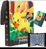 Álbum de Tarjetas para Bebé Amazon de 4 Compartimentos con Cremallera PU9 Álbum de Almacenamiento de Tarjetas Pokemon de Hojas Sueltas Dream Mini Card