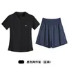 Conjunto de Dos Piezas de Ropa de Fitness para Correr al Aire Libre Verano Transpirable de Secado Rápido Cardigan de Pilates Ropa de Yoga Traje Deportivo para Mujer