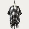 Bufanda con Abertura para Mujer, Estilo Coreano para Primavera y Otoño, Versátil de Doble Uso, Bufanda Gruesa y Cálida para el Cuello, Chal Largo de Alta Gama