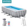 Piscina rectangular de soporte INTEX piscina redonda para niños piscina familiar exterior privada piscina grande para adultos venta al por mayor