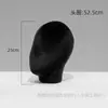 Molde de Cabeça para Chapéu Pode Ser Inserido no Suporte de Exibição com Pino para Acessórios de Peruca Masculina e Feminina Armazenamento de Chapéus Cabide de Chapéu Adereços de Exibição para Vitrine