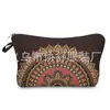Coleção Mandala Aliexpress Amazon Mais Vendido Bolsa de Maquiagem Impressa em 3D Clutch Bolsa de Armazenamento para Mulheres Artigos de Higiene