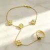 Pulsera de Acero para Dedo con Diseño Floral de Mariposa y Corazón, Pulsera de Acero Simple de Moda, Diseño de Nicho de Lujo Ligero, Transfronteriza de Amazon