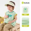 Chal Antibacteriano 7A Dudu's para Niños Camiseta de Verano sin Mangas para Niños Conjunto de Verano Ropa para Niñas Top sin Mangas para Bebé