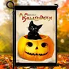 Bandera de Jardín de Halloween Transfronteriza de Amazon 2023 Bandera Festiva Bandera Decorativa de Halloween Bandera para Exteriores Bandera de Jardín
