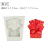 Molde de Silicone Estilo Chinês Dragão e Fênix Peônia Carpa Andorinha Decoração de Bolo de Casamento Chinês Dobra de Chocolate
