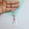 Versátil Simple Carrillón de Flor de Cerezo Hecho a Mano Cadena para Teléfono Móvil Colgante de Cuentas Colgante para Bolsa de Cámara Llavero