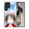 Adequado para Capa de Celular Samsung S26 S25 S24Ultra One Piece A16 Capa de Vidro A90 Zoro A70 Luffy A36