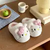 Pantuflas de Algodón para Niños para Otoño e Invierno, Pantuflas de Peluche para Casa de Niñas con Dibujos Animados, para Bebés y Niños Pequeños, Zapatos de Algodón Cálidos para Niñas Pequeñas