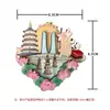 Imanes de Refrigerador de Ciudades 2026 Modelo Nuevo Souvenirs Turísticos de Zhejiang Regalos Culturales y Creativos Fábrica de Pegatinas Magnéticas Venta Directa al por Mayor