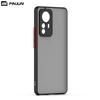 Adequado para XIAOMI 12 PRO furo fino cor contrastante interna resistente a quedas fosca spray sensação de mão sensação de pele oleosa capa protetora de celular