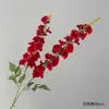 2 tenedor chihiro delphinium jacinto flor artificial simulación boda decoración de boda guía de camino fondo floral arreglo floral alto