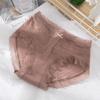 Bragas de encaje de hada japonesa para mujer, de algodón, cómodas, transpirables, sin costuras, de cintura media, triangulares.