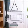 Red de Secado para Suéteres de Lana con Borde, Cesta de Secado Plegable a Prueba de Viento, Bolsa de Red para Secar Calcetines y Ropa Interior, Cesta de Secado Mágica, Venta al por Mayor