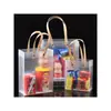 Bolso de PP esmerilado Bolsa de regalo transparente Bolsa para cosméticos Boda Dulces Bolsa de recuerdo Bolsa de embalaje para regalo Bolsa de plástico