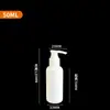 Frasco Transparente de Loção para Animais de Estimação com Bomba de Bico de Pato Tipo Pressão, Frasco Dispensador Cosmético, Frasco de Plástico para Loção 50ml 100ml