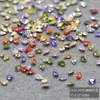 Brillante Diamante 5A Ojo de Caballo Cuadrado Gotas de Agua Circonita Micro Joyería para Uñas Punto Mini Circonita Mixta Decoración para Broca de Uñas
