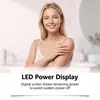 Depiladora Portátil Xorita Qgy-011 con Pantalla Digital Multicolor y Luz, Adecuada para Uso en Seco y Húmedo, Fácil de Operar, Desmontable y Lavable
