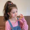 Lindo Perro Manzana Intestino Delgado Goma para el Cabello para Niñas Accesorio para Moño Infantil Cuerda de Cabello de Alta Elasticidad Goma Elástica Goma para el Cabello