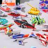 Quebra-cabeça Infantil de Papel 3D Estéreo Dinossauro Tanque Aeronave Veículo Modelo Militar Prêmio de Classe Brinquedo Pequeno Presente