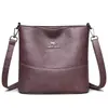 Bolsa Saco Simples e Versátil Transfronteiriça Textura Retrô Bolsa de Ombro Luxo Leve