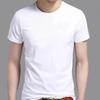 Camiseta esportiva masculina verão novo estilo coreano manga curta casual cor sólida tamanho grande roupas gola redonda pulôver corrida fitness camiseta