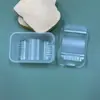 Fabricante Alimentos Congelados Empaque de Plástico Serie Frutas Cuarto Bandeja Transparente para Helado