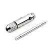 Llave de Manivela de Trinquete Ajustable para Machos de Roscar M3-M8 Transfronteriza Accesorios para Roscado Hacia Adelante y Hacia Atrás M5-M12 Machos Extendidos