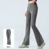 Pantalones de Yoga Acampanados Sensación de Segunda Piel para Mujer Cintura Alta Control de Abdomen Levanta Glúteos Ajustados Adelgazantes Micro-Acampanados Ropa Deportiva para Fitness Pantalones de Yoga