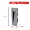 Lámpara de esquina lámpara de esquina empotrada lámpara de pared lateral lámpara de escalón lámpara de pared led impermeable lámpara de rodapié lámpara de jardín