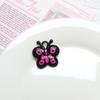 Accesorios Acrílicos de Mariposa DIY Horquilla de Gel Crema Accesorios para el Cabello Calcomanía Decorativa Zapatos con Agujeros Flor Parche Carcasa para Teléfono Móvil