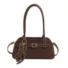 Bolso de Hombro Exquisito de Gama Alta Francés para Mujer 2025 Otoño Estilo Retro de Nicho Bolso de Hombro Cruzado de Moda