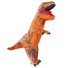 Fantasia inflável, fantasia de Halloween para crianças, fantasia transfronteiriça, fantasia inflável de Tiranossauro Rex, fantasia de performance de palco para adultos, fantasia de dinossauro