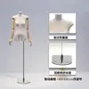 Tienda de ropa de estilo coreano de corte ajustado, modelo de pecho plano y corte plano, accesorios para mujer, maniquí de cuerpo completo para mujer, mesa de exhibición de modelos