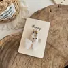 Corea del Sur Nuevo Pasador de Pelo Bordado de Conejo de Dibujos Animados Cachorro Encaje Anillo para el Cabello Infantil con Perlas Todo Fósforo Accesorios para el Cabello Infantiles Pasador