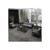 Oficina de Ventas Directas de Fábrica de Foshan Sala de Recepción de Negocios Sofá Mesa de Café Nuevo Estilo Chino Combinación de Sofá de Recepción Simple