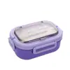 Lonchera Térmica Estilo Estudiante para Microondas, Lonchera Bento para Oficinistas con Tapa, Lonchera de Plástico para Ventas Transfronterizas