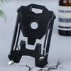 Mosquetão Grande Triangular Transfronteiriço Preto Fivela de Puxar Fácil Porta-Chaves Anti-Perda Pingente para Mochila de Montanhismo Clipe para Mochila Venda por Atacado