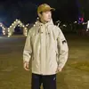 Chaqueta Nueva de Primavera para Pareja para Hombres y Mujeres, Chaqueta de Trabajo Fina con Capucha para Hombres y Adolescentes, Chaqueta Casual Versátil de Moda